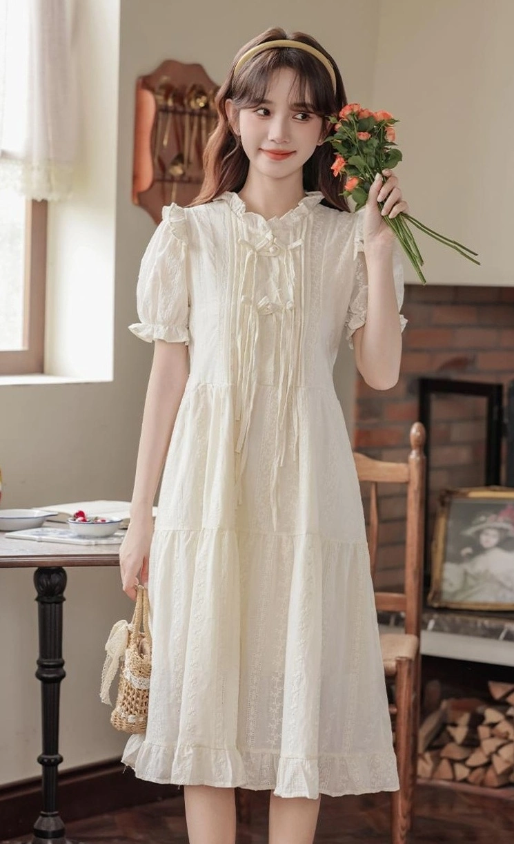 denim dress tank Girls Ruffle Smocked Tank